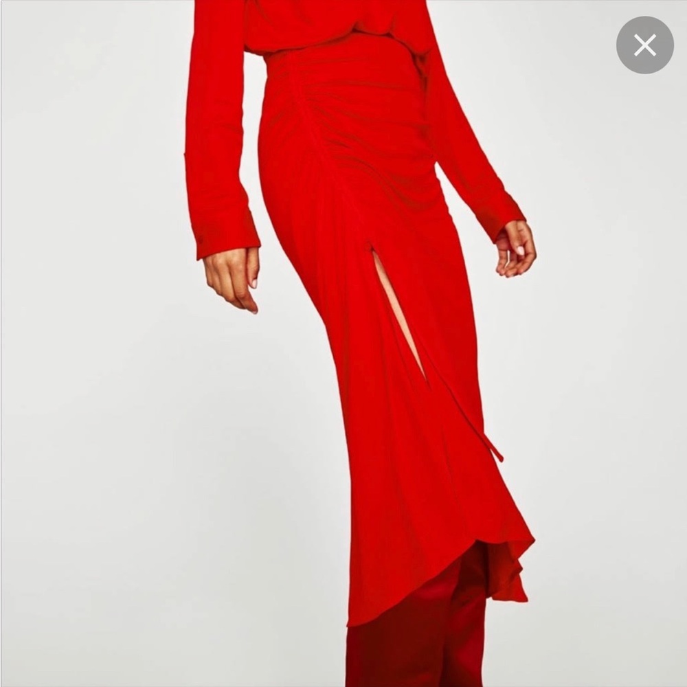 Zara Woman Jersey Skirt